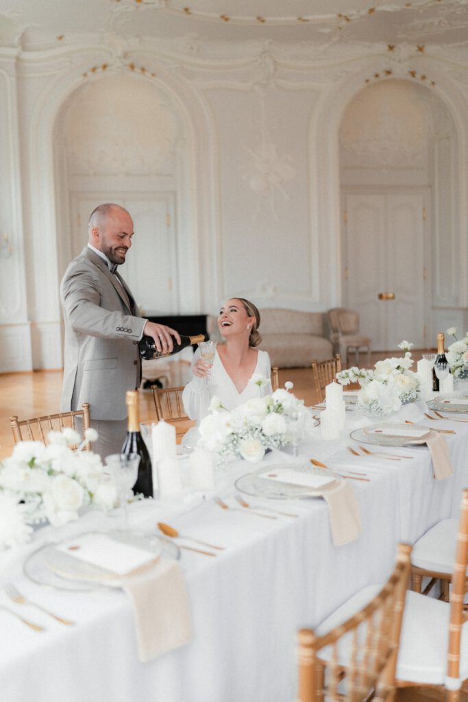 Heiraten im Schloss Brautpaar